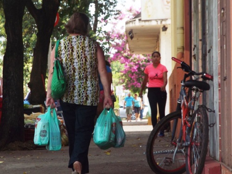 Lei que determina uso de sacolas biodegradáveis não é aplicada em São Borja