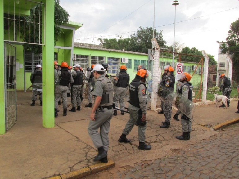 Operação especial é realizada no Presídio de São Borja