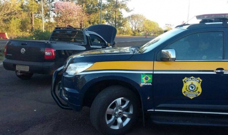 Veículo roubado é recuperado em São Borja