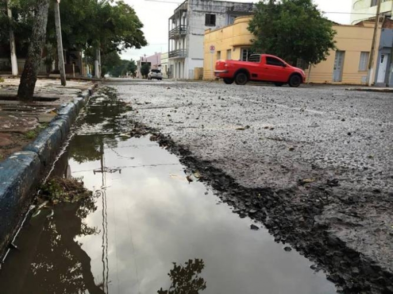Semana começa com chuva em São Borja