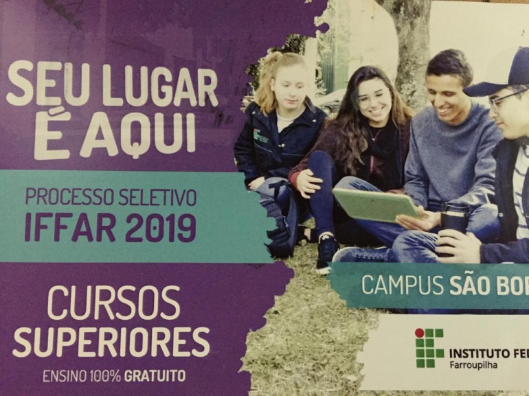 Inscrição para curso superior no Iffar foram prorrogadas