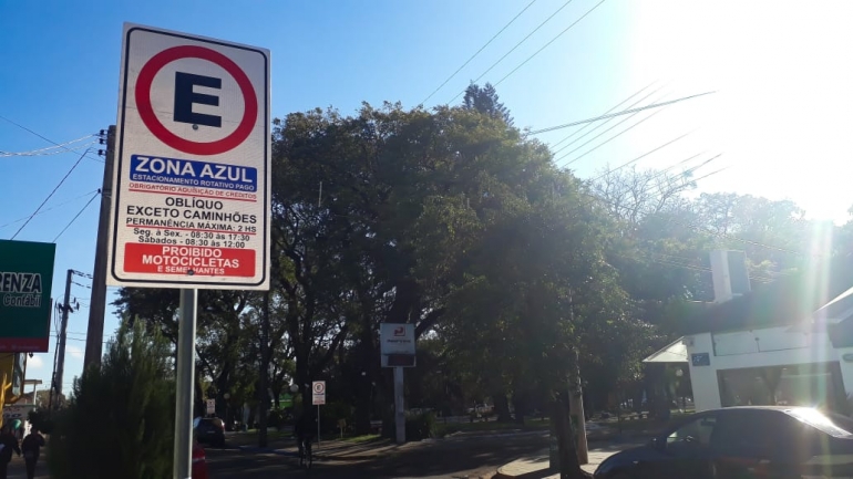 Estacionamento no perímetro urbano conta com mudança a partir desta segunda