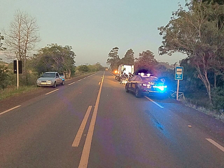  Homem morre atropelado em Unistalda nesta Segunda-feira