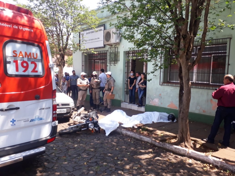 Tentativa de assalto termina em dois assaltantes mortos no final desta manhã em São Borja 