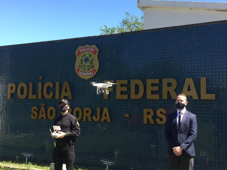 Polícia Federal em São Borja contará com drone para auxiliar nas eleições 2020