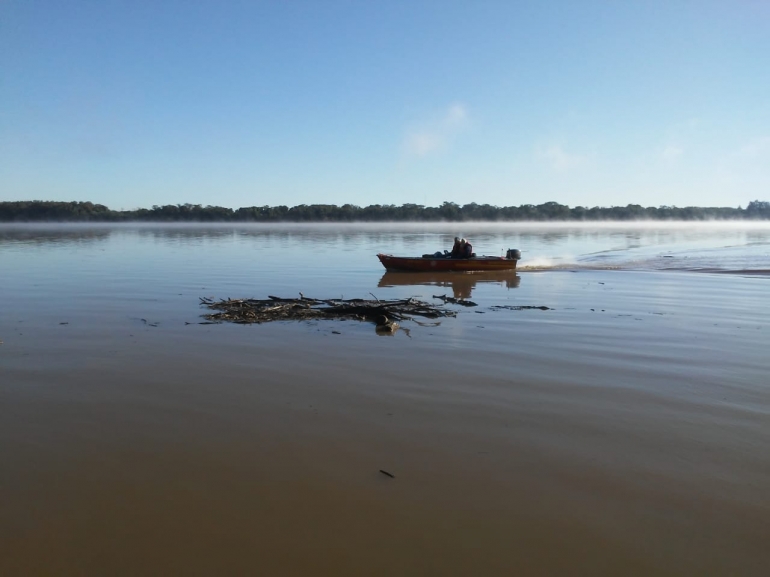 Corpo de Bombeiros encerra as buscas sem localizar o homem desaparecidos nas águas do rio Uruguai